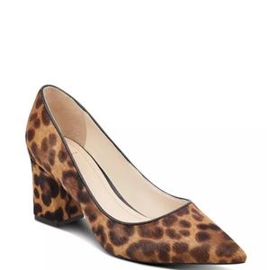 🍄 MARC FISCHER Calf Hair Leopard Pumps